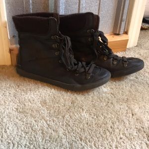 Brown Laceup Blowfish Low Boots/Shoes